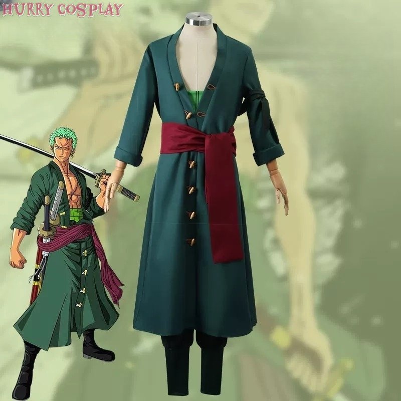 Anime Cosplay,One Piece,One Piece Zoro cosplay costume